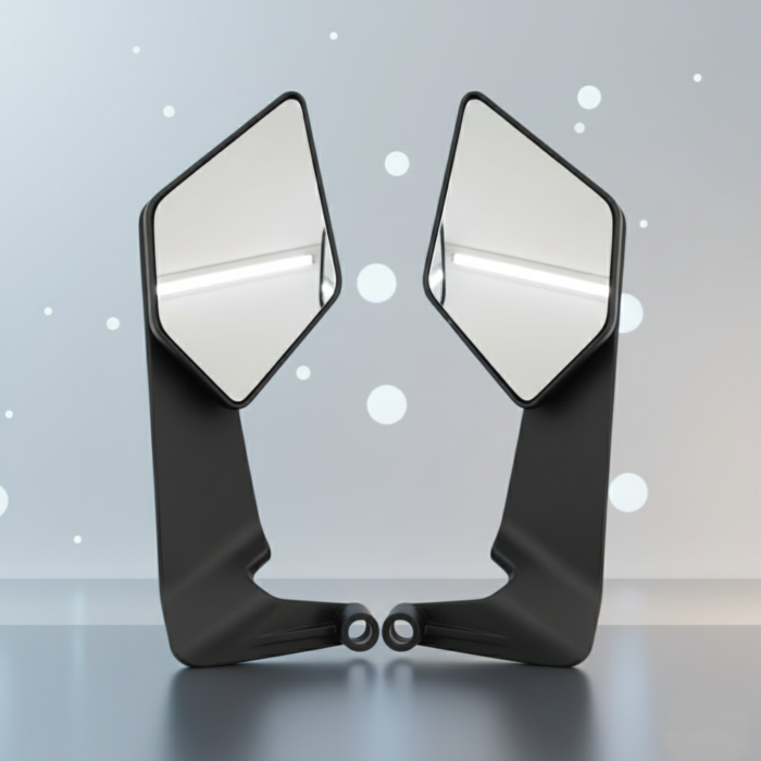 Angular Mirror Design Universal Angular Rear View Mirrors for Bike – shivauracreation.com